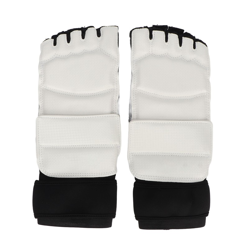 Thicken Boxing Foot Protector Adjustable Strap Elastic Sparring Foot Guard