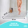Stone-look shower mat / bath mat, 53 x 53 cm