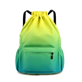 SDKZBFC Drawstring Bags Swimming Backpack Bags Waterproof Gym Bags Sports Travel Sackpacks for School PE Yoga for Men Women Girls Students