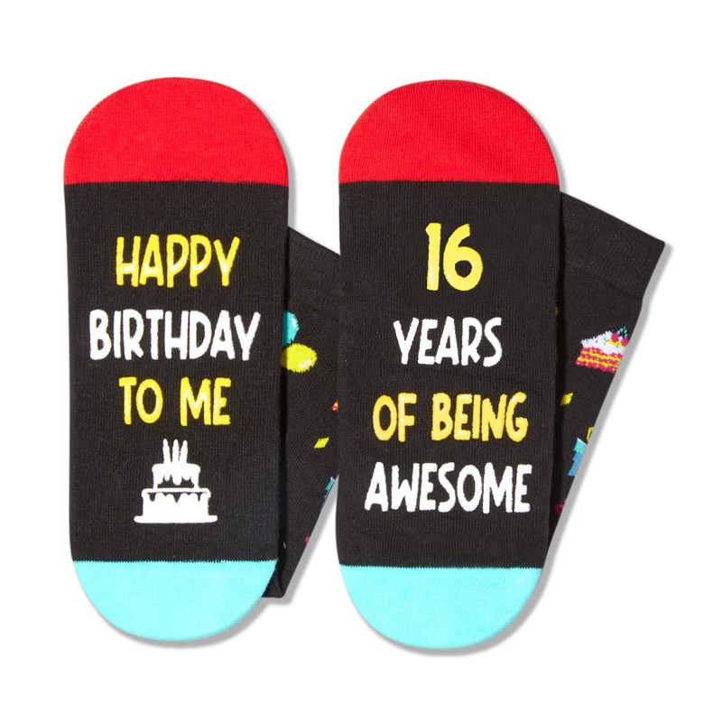 16th Birthday Gifts Ideas Socks - 16 Years Old Teens