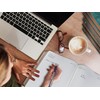 Thick Lined Journal Notebook with Pen, 360 Pages 100gsm Paper,
