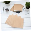 jojofuny 10pcs Thin Basswood Sheets for Woodworking Pyrography and DIY