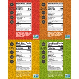 Mina Moroccan Lentils, Chickpeas, White Beans & Harira - Healthy Snacks Variety Pack of 8 (10 oz), Lentils Ready to Eat, Vegan Protein, Gluten-Free Instant Food, Microwave Meals, Non-GMO, Kosher