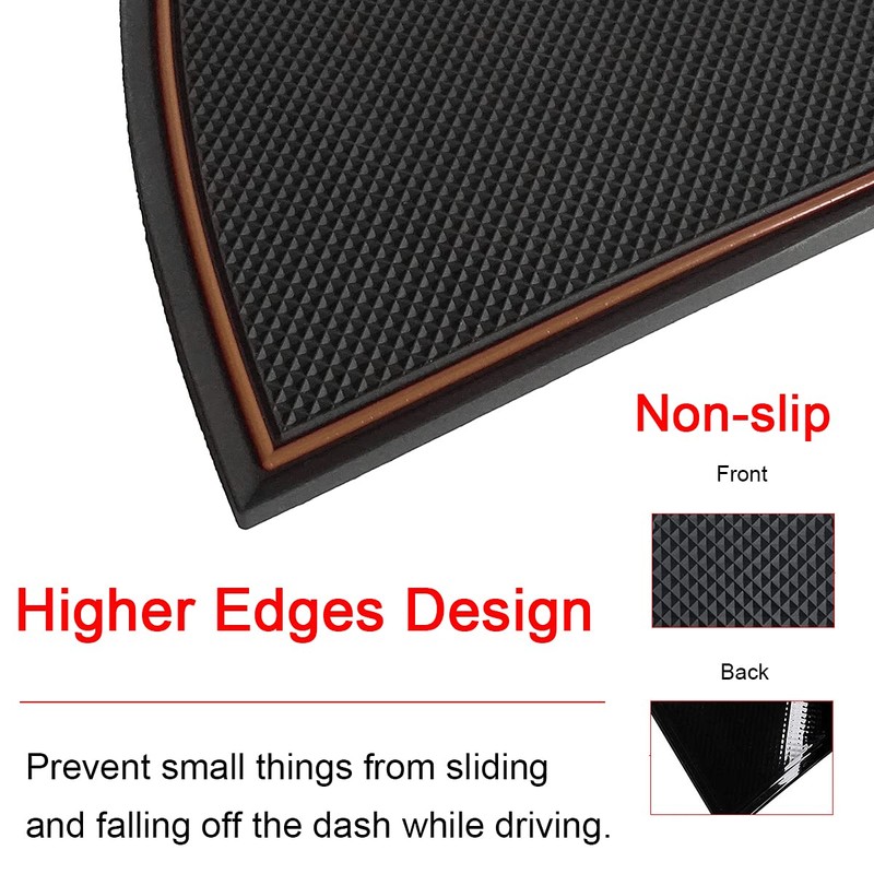 Auovo Dashboard Mat Cover for Ram 1500 2500 3500 Accessories