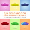 STYNGARD Regenschirm Kinder mit Sicherheitsreflektoren - Regenschirm Kinder Schulranzen Modell