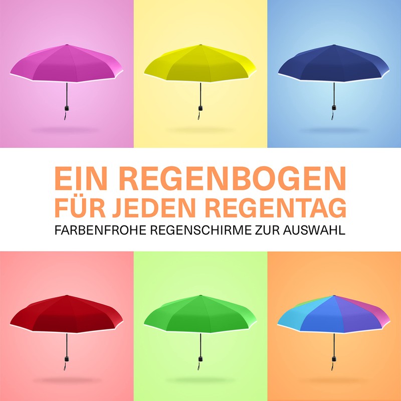 STYNGARD Regenschirm Kinder mit Sicherheitsreflektoren - Regenschirm Kinder Schulranzen Modell