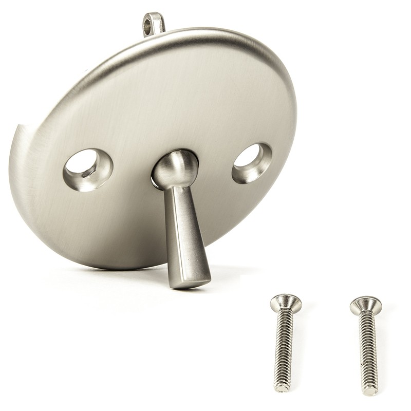 PF WaterWorks PF0972-BN Bathtub Drain Assembly (Drainshoe, Traditional Strainer &