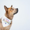 It's My Birthday Metallic Printed Dog Bandana | 100% Cotton