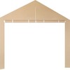 10X20 Canopy Tarp Carport (Front Panel)