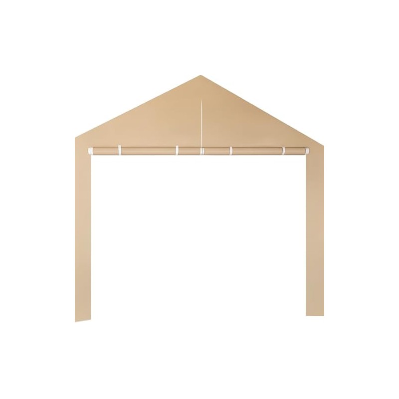 10X20 Canopy Tarp Carport (Front Panel)