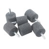 Inovsolid 6 Pcs 30 mm Cylinder Shape Grinding Stones 1/4