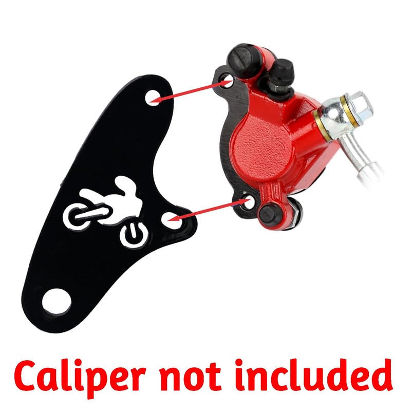 JMCHstore Mini Bike Hydraulic Brake Caliper Bracket kit (MBX10)