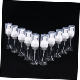 FRCOLOR 50ml Reusable Travel Bottles Set Dispenser Pump Bottles Carrying Case for Shampoo Lotion