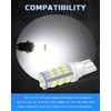 JEFLYM C921 921 912 LED RV Bulbs,Super Bright White T10