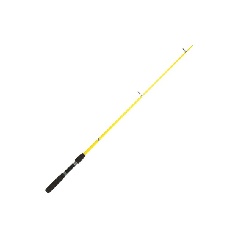 Eagle Claw Pack-It Telescopic Spinning Rod, Yellow, 5-Feet 6-Inch