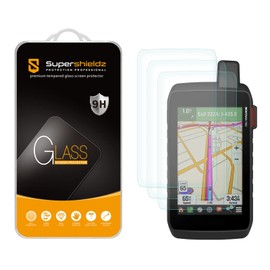 Supershieldz (3 Pack) Designed for Garmin Montana 760i/ 750i/ 710/700/ 700i Tempered Glass Screen Protector, Anti Scratch, Bubble Free