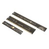 Hililand 3 Pieces 6.3/7.87/10.23 Inch PCB Circuit Board Ruler Multifunctional