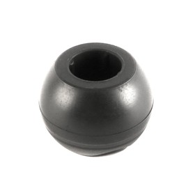 Laroal 4 Pack Chair Foot Covers, Furniture Pads, Scratch-Resistant End Caps, Chair Leg Protectors, Rubber Ball Feet for Outdoor Camping (Black)