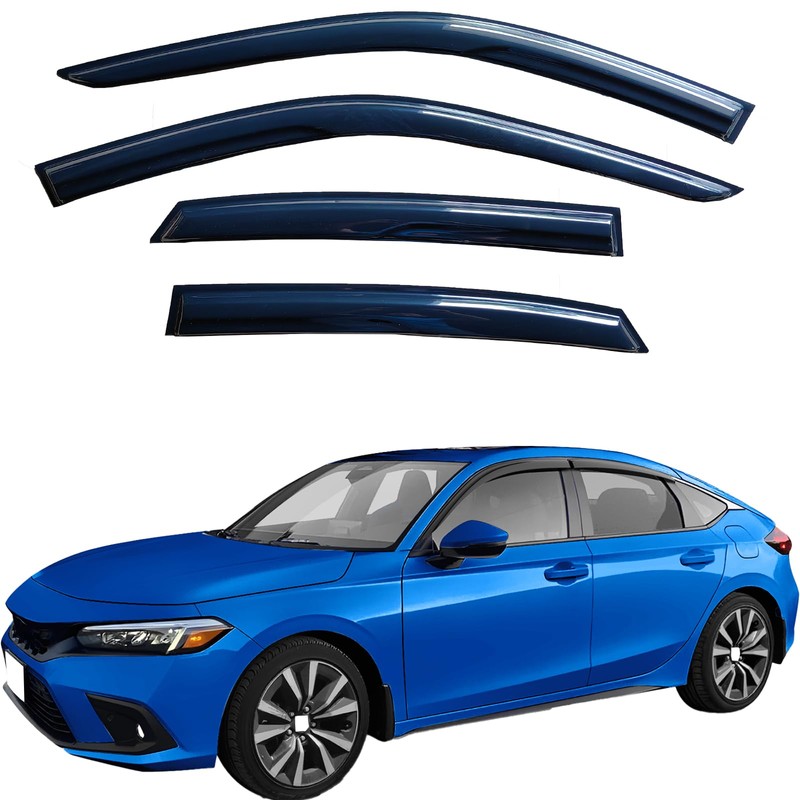 LIKDIKDIK Tape On Window Visor Compatible with 2022 2023 2024