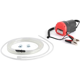 JEGS Oil Extraction Pump Kit | 12-Volt | 3 Quarts Per Minute | Includes Pump, Hose Clamps, Inlet Hose, Outlet Hose, And Detailed Instructions