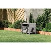 LINOXE Efficient Garden Organization with 100 ft Hose Resin Hideaway