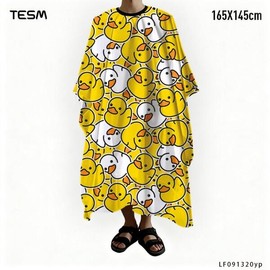 TESM 3D 프린팅된 이발사 망토 미용실 가운 염색 숄 할로윈 크리스마스 선물 [24 LF04292] TESM 3D Printed Barber Cape Salon Gown Hair Dye Shawl Halloween Christmas Gift [24 LF04292]