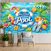 BlissYard Hello Summer Banner 71 x 43 Inches Welcome to