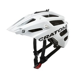 Cratoni AllTrack Helmet, White, M/L | 58-61 cm