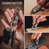 KeyUnity KU04 Multi Tool Keychain Titanium Keychain Tool Bottle Opener