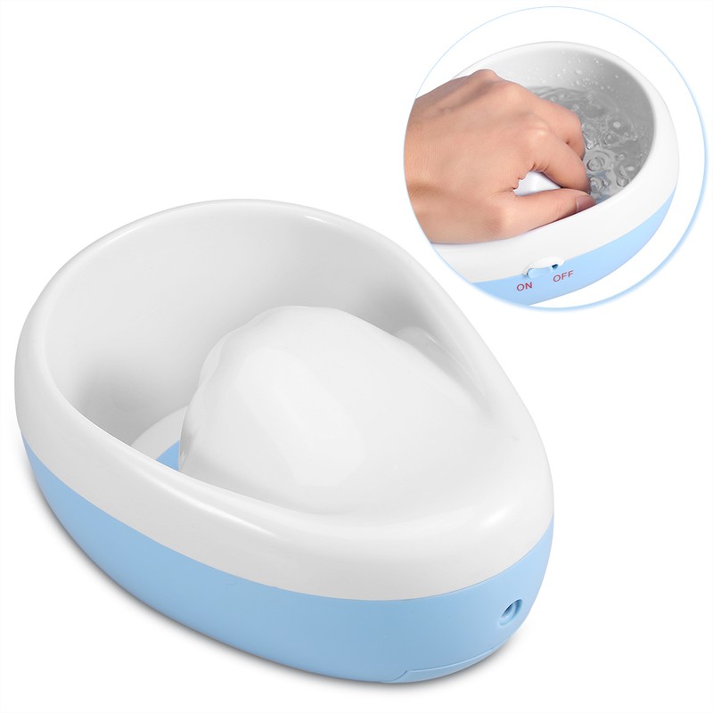 Nail Bubble Massage Jet Spa Bowl Nail Polish Remover Dead
