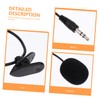 SUPVOX 8pcs Clip Lavalier Microphones for Live Streaming Teaching and