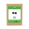sourcing map 10Pcs M8 x 1.25 Nylon Insert Hex Lock