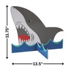 Shark Centerpieces - Party Decor - 4 Pieces