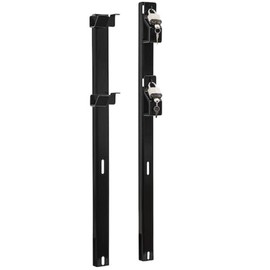 Buyers Products LT19 2-Position Trimmer Rack for Open & Closed Landscape Trailers, Holds 2 Weed-Eaters, Made in The USA, Lawn Care Equipment, Heavy Duty Storage Solution for Work Vehicles