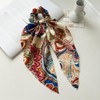 Fashion Bandana Paisey Hair Scarf Scruncheis for Women Girls, Bowknot