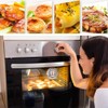 Termómetro Digital de Cocina para Hornos Centigrados Estufa Acero Inoxidable