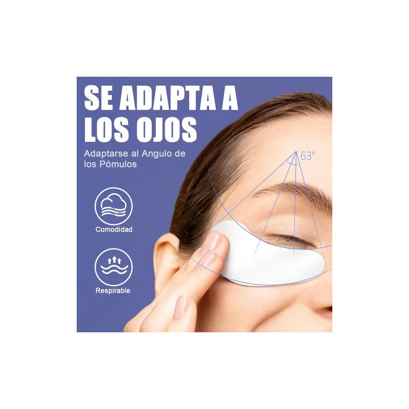150 Pares Parches Hidrogel Para Extesiónde Pestañas Mink