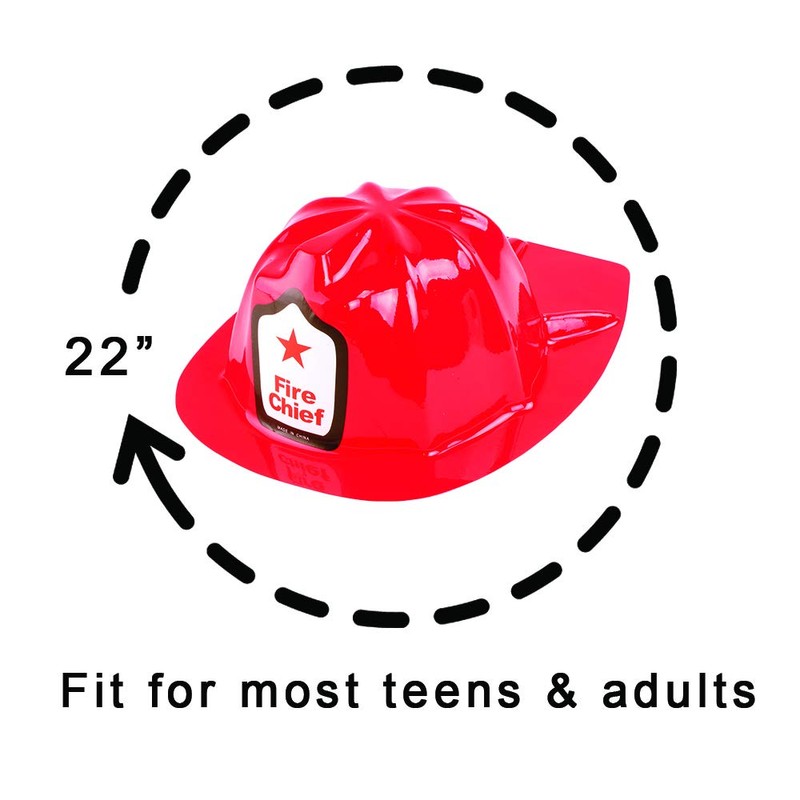 Super Z Outlet 12 Pack Firefighter Children's Helmet Party Supplies
