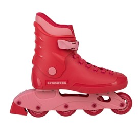 C SEVEN C7skates Nostalgic Adult Inline Skates for Women and Adult (Red Hot, Women's 10 / Men's 9)