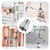 4PCS 1/2 to 3/8 Water Line Adapter for Kitchen Bathroom,