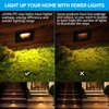 LEONLITE 12-Pack Black 5CCT 120V LED Step Lights, 150LM 5%-100%