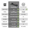 FlashFinder Key Finder, Find My Compatible, 2-in-1 Keychain Flashlight +