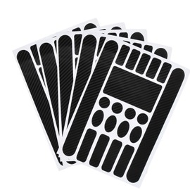 Ehuihuan Pack of 100 Bicycle Stickers, 5 Sets, Frame Protection Film Bicycle Anti-Rub Waterproof, Frame Protection, Paint Protection Film, Bicycle Scratches, Chain Stays Protection for Mountain Bike,