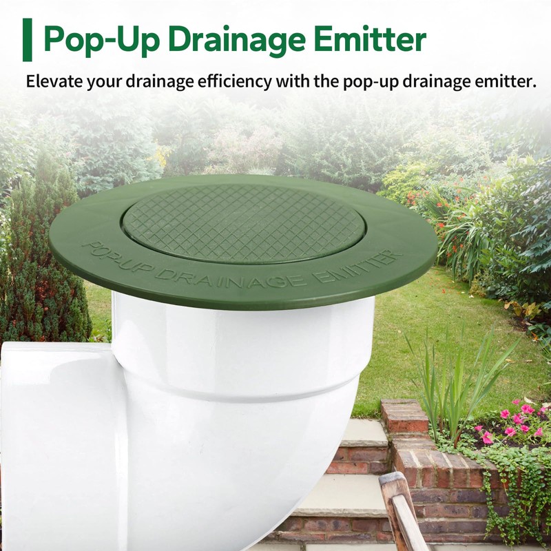 Pop Up Emitter for 4-in Sewer and Drain Pipe, Replacement