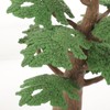 TEHAUX Mini Scene Accessory Model Trees 3PCS Diorama Trees Simulated