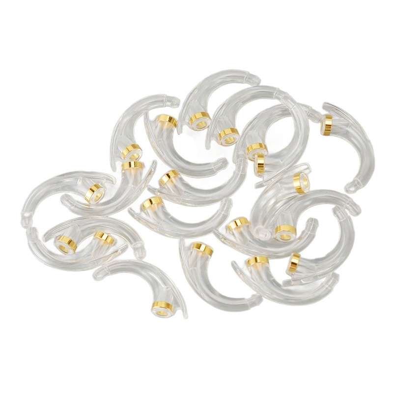 20pcs Replacement Ear Hook Prevents Howling Hearing Tool Parts Accessory