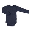 Joha Baby Bodysuit Long Sleeve Merino Wool/Silk, navy