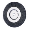 PFERD 80042 Power Crimped Wire Wheel Brush, Narrow Face, Round