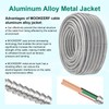 MOOKEERF 12/3 MC Cable with Ground - 25FT Pure Copper