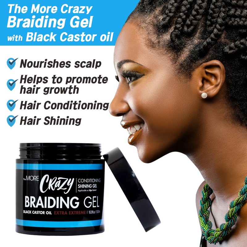 The MORE Crazy Conditioning Shining Gel for Extreme Hold |